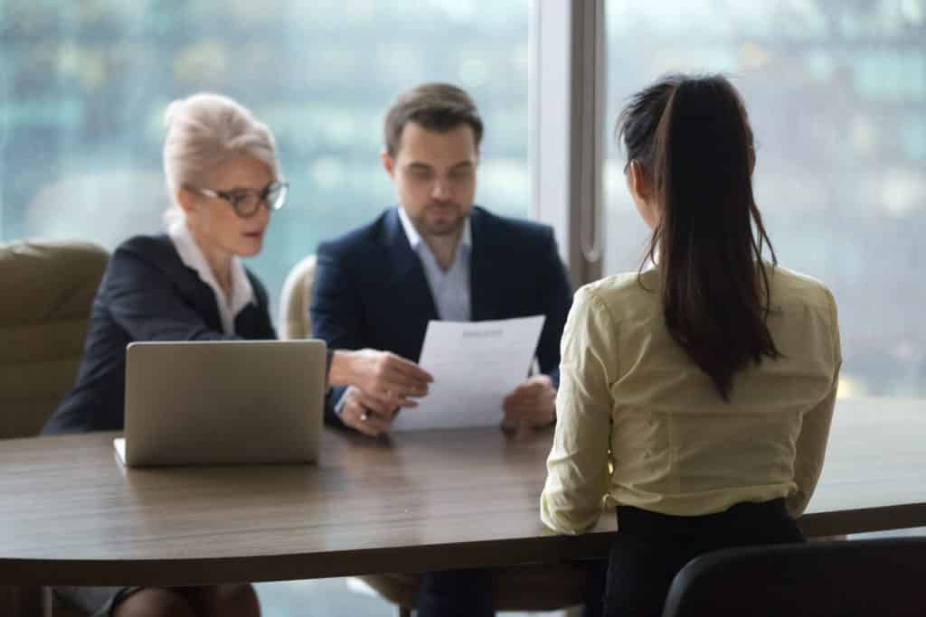 Interview English training in Hyderabad mock interview session